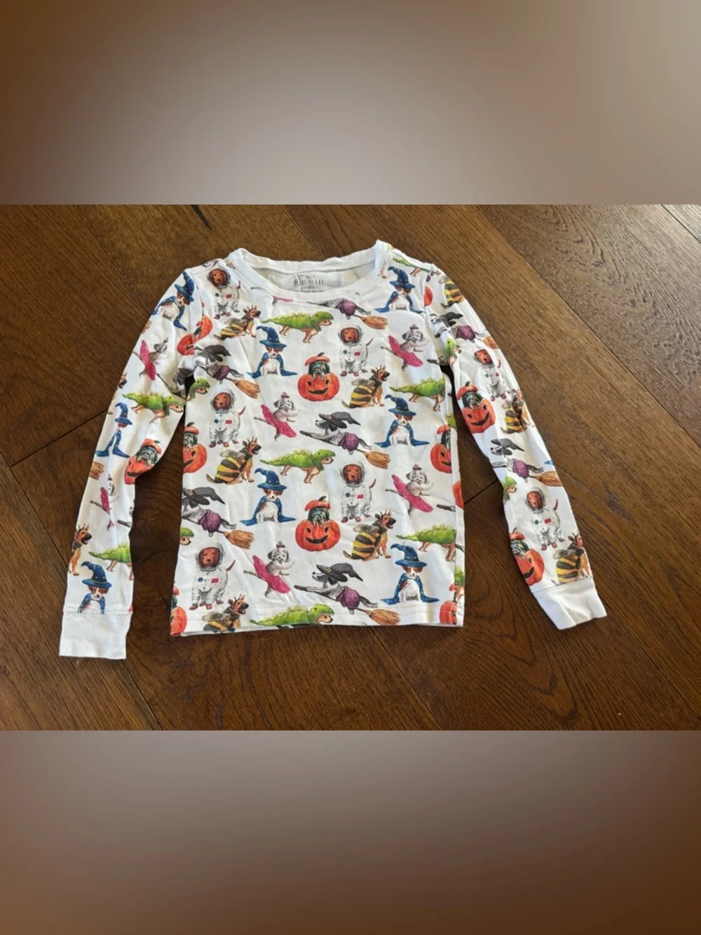 Hart + Land 5T Halloween Pups Organic Pima Cotton Pajama Set Unisex